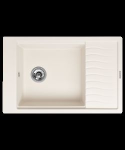 Kitchen sink MILA 1B1D WHITE MILA 1B1D WHITE- photo 1