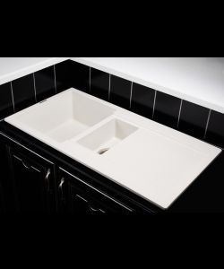 Kitchen sink MODENA 1,5B2D WHITE MODENA 1,5B2D WHITE- photo 2