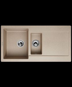 Kitchen sink MODENA 1,5B2D SAND MODENA 1,5B2D SAND- photo 1