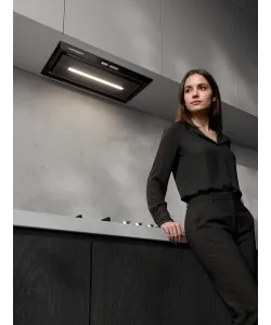 Built-in hood INTRO 60 BLACK