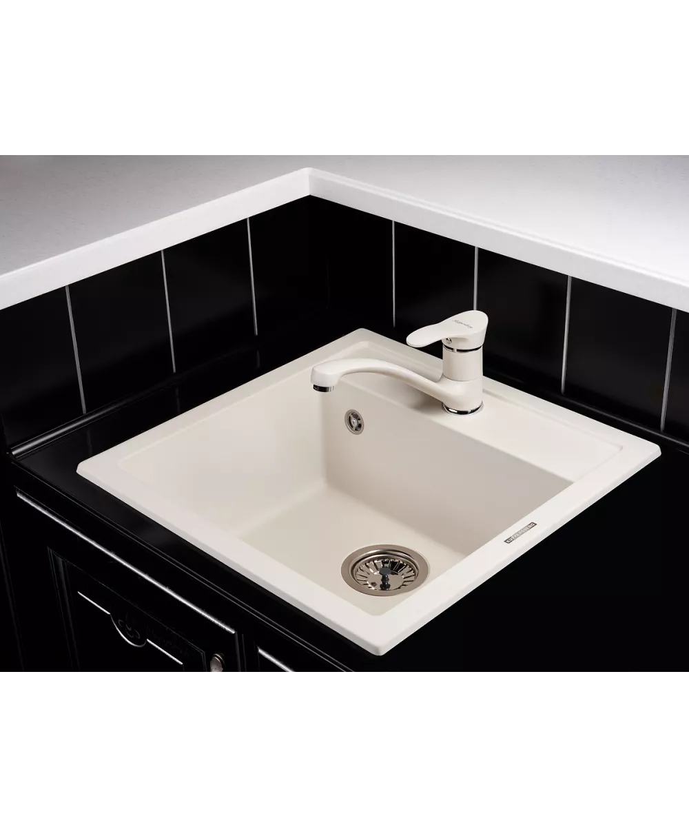 Mixer tap TOPAZ KG2560 WHITE