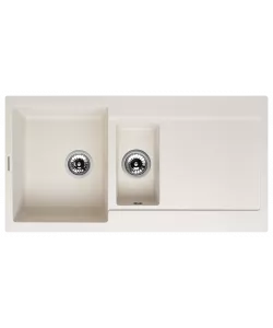 Kitchen sink MODENA 1,5B2D WHITE